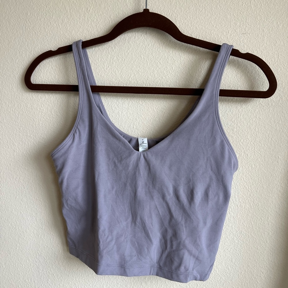 Lululemon Align Tank Top, size 8, purple, worn twice